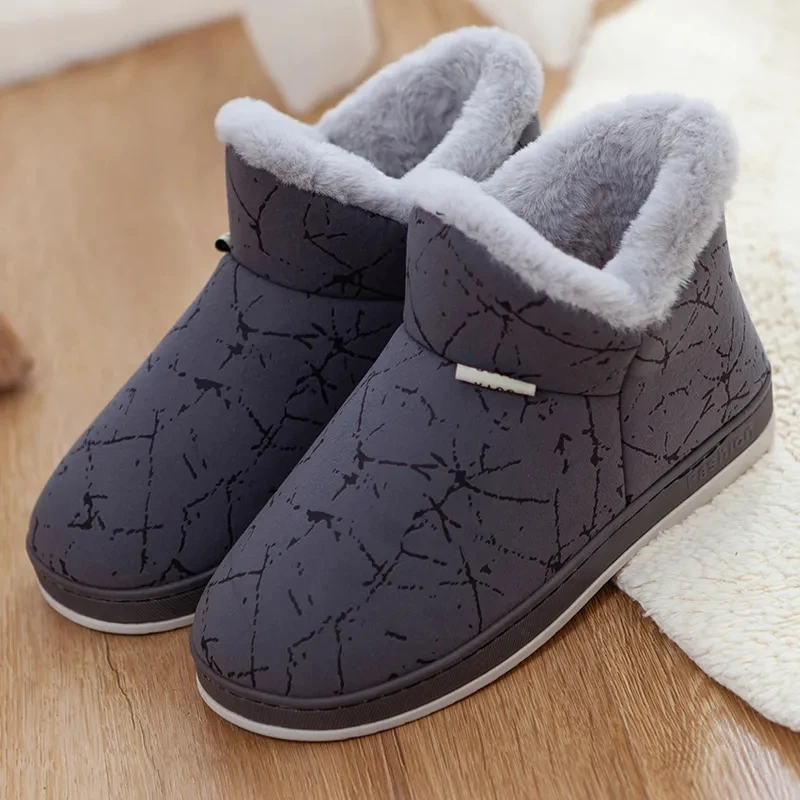 Winter Men Boots Plush Warm Home Shoes Male's Casual Comfy Ankle Boots Man Lazy Shoes Unisex Indoor Footwear
Winter Men Boots Plush Warm Home Shoes Male's Casual Comfy Ankle Boots Man Lazy Shoes Unisex Indoor Footwear