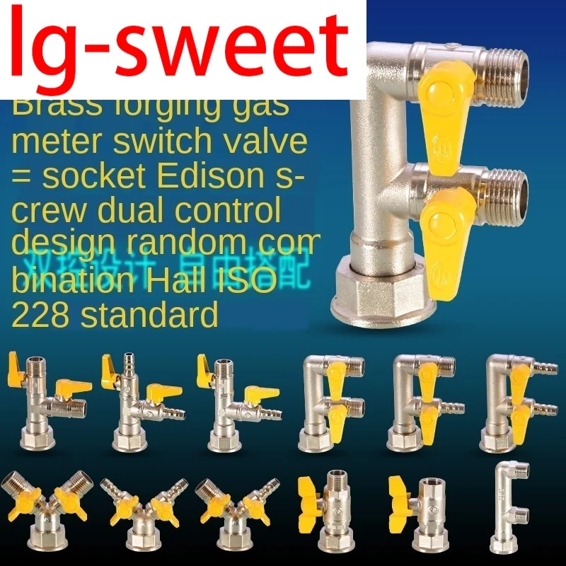 Латунный разъем переключателя счетчика газа одноточечный двухсторонний счетчик природного газа шаровой клапан трехходовой M30 поворот 1/2 д...
Латунный разъем переключателя счетчика газа одноточечный двухсторонний счетчик природного газа шаровой клапан трехходовой M30 поворот 1/2 д...