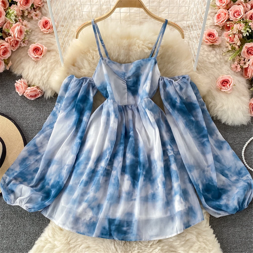 Tie Dye Beach One Shoulder Dress Women High Waist Long Sleeve Autumn Dresses Holiday Midi Vestidos Female Clothing 2021 Coisini
Tie Dye Beach One Shoulder Dress Women High Waist Long Sleeve Autumn Dresses Holiday Midi Vestidos Female Clothing 2021 Coisini