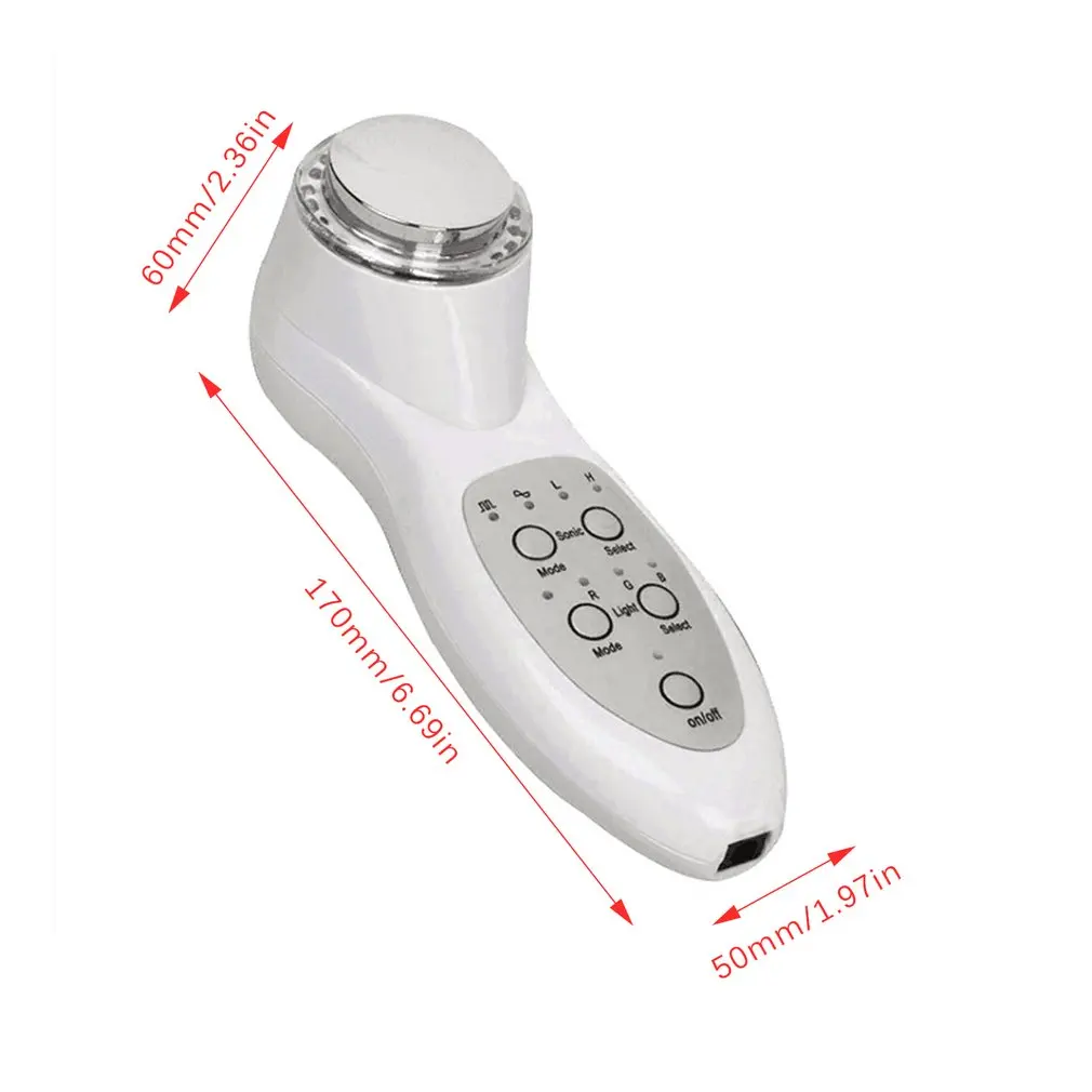 3MH 7 Colors LED Photon Ultrasonic Beauty Instrument Lifting Face Lift Massager Cleaner Wrinkle Remover Ultrasound Facial Skin
3MH 7 Colors LED Photon Ultrasonic Beauty Instrument Lifting Face Lift Massager Cleaner Wrinkle Remover Ultrasound Facial Skin
