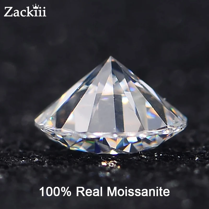 

10ct Carat 14mm Moissanite D Color Lab Diamond Loose Stone Round Brilliant Cut Pass Diamond Test VVS DIY Jewelry Making Gifts