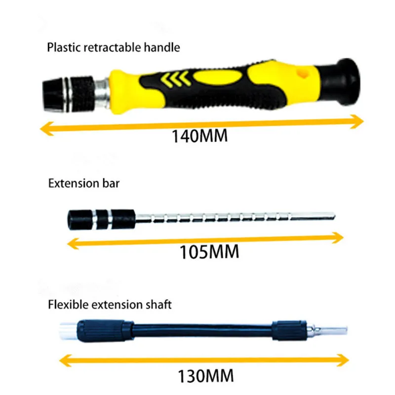 Набор отверток 115 в 1 набор многофункциональных инструментов для ремонта