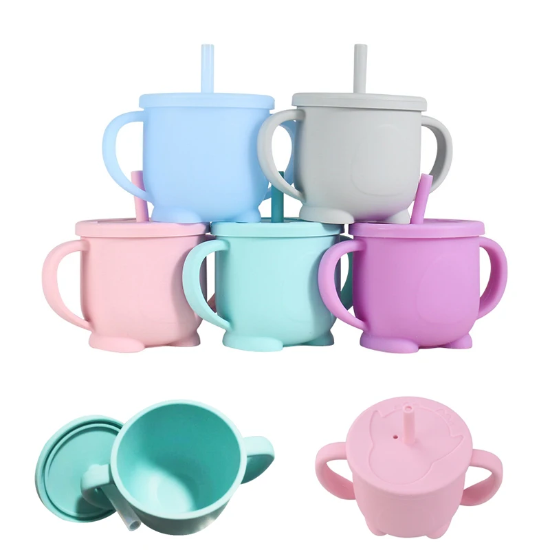 Baby Feeding Cups Baby Learning Baby Drinkware Silicone Sippy Cups for Toddlers & Kids with Silicone Sippy Leakproof Cup
Baby Feeding Cups Baby Learning Baby Drinkware Silicone Sippy Cups for Toddlers & Kids with Silicone Sippy Leakproof Cup