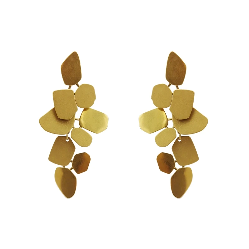 High-Grade Exaggerated Earrings for Women Mild Luxury Retro European and American Sterling Silver Earrings 2021new Trendy 
High-Grade Exaggerated Earrings for Women Mild Luxury Retro European and American Sterling Silver Earrings 2021new Trendy