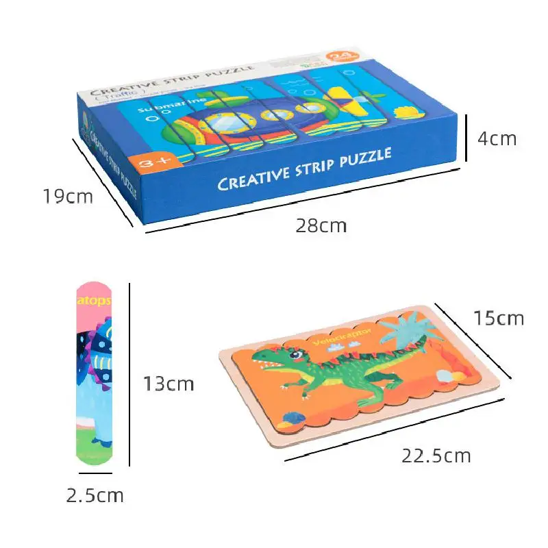 Children's Building Blocks Creative Bar Puzzle Three-dimensional Animal Traffic Matching Puzzle Early Education Educational Toys
Children's Building Blocks Creative Bar Puzzle Three-dimensional Animal Traffic Matching Puzzle Early Education Educational Toys