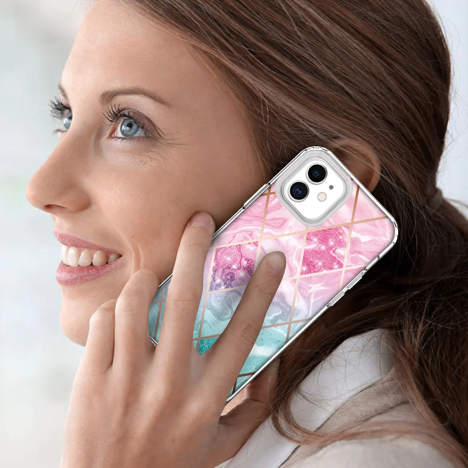 Luxury High-End Marble Electroplated Silicone Shockproof Phone Case For Iphone 12 PRO MAX 
Luxury High-End Marble Electroplated Silicone Shockproof Phone Case For Iphone 12 PRO MAX