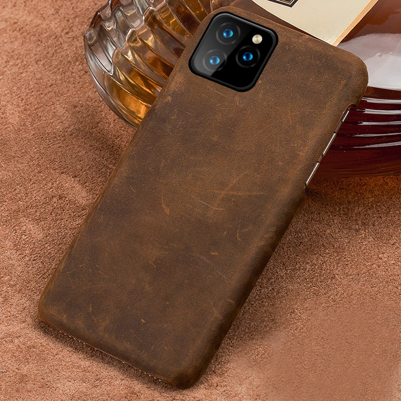 Langsidi чехол для телефона из натуральной кожи iphone 11 pro max 12 12pro X XS XR XSM 7 8 plus Роскошный