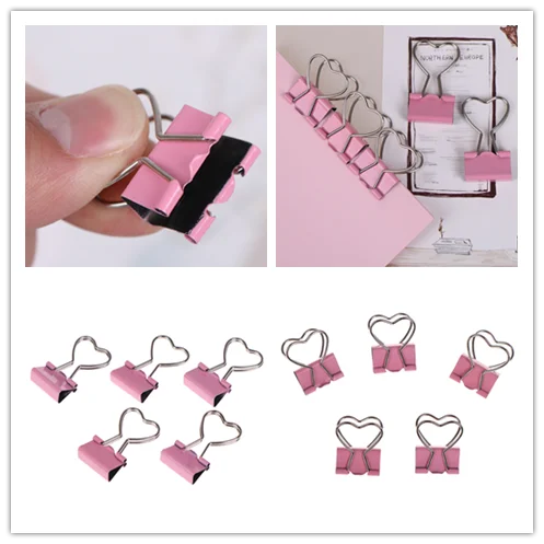 5Pcs/lot Pink Color Metal Binder Clips Notes Letter Heart Shape Paper Clip Office Supplies 3.5*2.5cm
5Pcs/lot Pink Color Metal Binder Clips Notes Letter Heart Shape Paper Clip Office Supplies 3.5*2.5cm