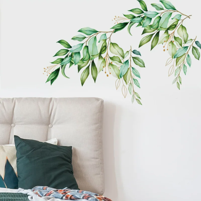 Branch Green Leaf Wall Stickers Home Wall Layout Decorative Wall Stickers PVC Removable Stickers Self-adhesive Wall Stickers New
Branch Green Leaf Wall Stickers Home Wall Layout Decorative Wall Stickers PVC Removable Stickers Self-adhesive Wall Stickers New