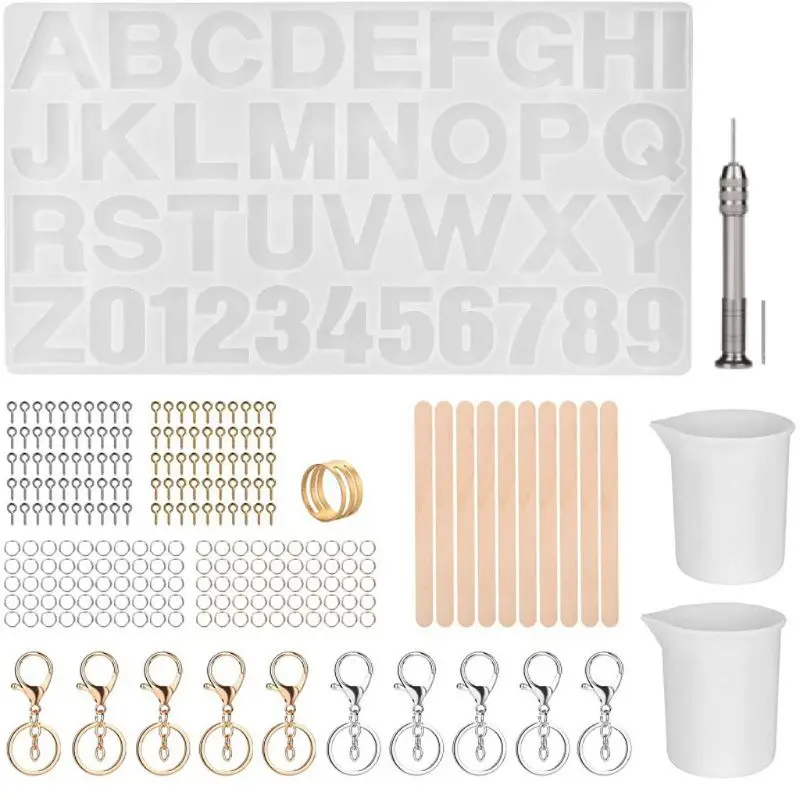 English Letters Silicone Casting Mold Alphabet Jewelry Resin Casting Mold Personalized Keychain Jewelry Pendant Tools
English Letters Silicone Casting Mold Alphabet Jewelry Resin Casting Mold Personalized Keychain Jewelry Pendant Tools
