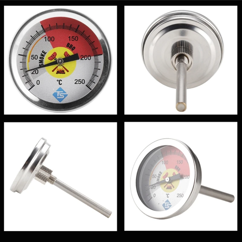 0-250 Kitchen Thermometer Stainless Steel Barbecue BBQ Smoker Grill Oven Temperature Gauge Cooking Tools 
0-250 Kitchen Thermometer Stainless Steel Barbecue BBQ Smoker Grill Oven Temperature Gauge Cooking Tools