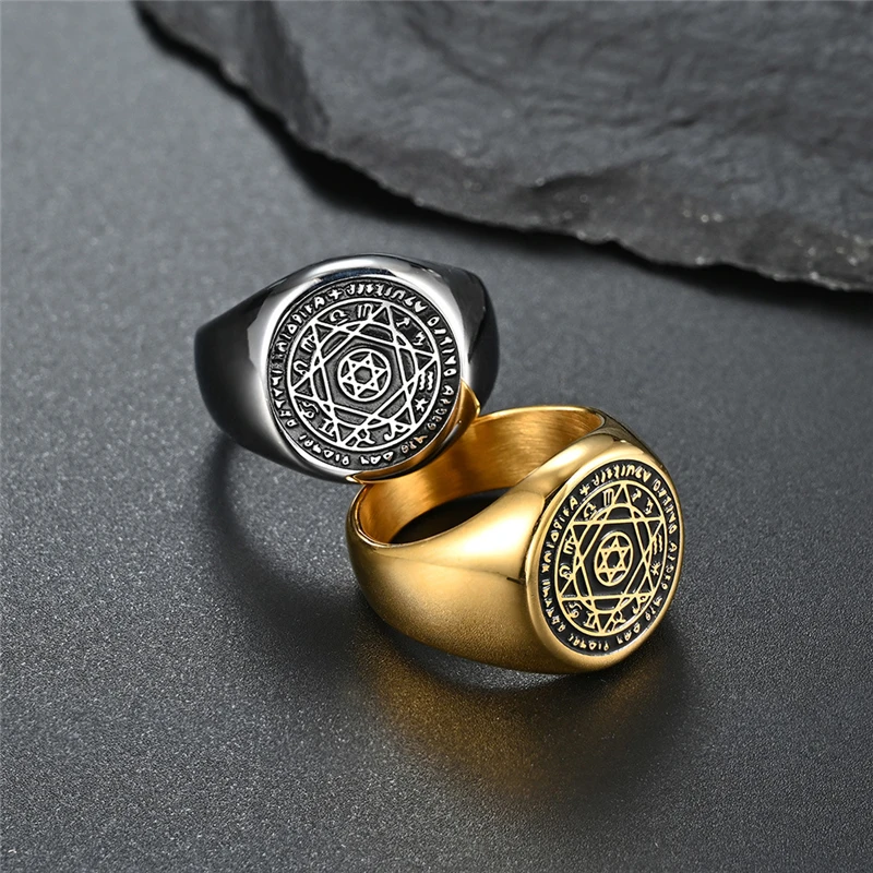 Punk Style Zodiac Patron Saint of Hexagram Star Promise Rings Statement Party Gifts Wedding Band For Women Hip Hop Jewelry 2020
Punk Style Zodiac Patron Saint of Hexagram Star Promise Rings Statement Party Gifts Wedding Band For Women Hip Hop Jewelry 2020