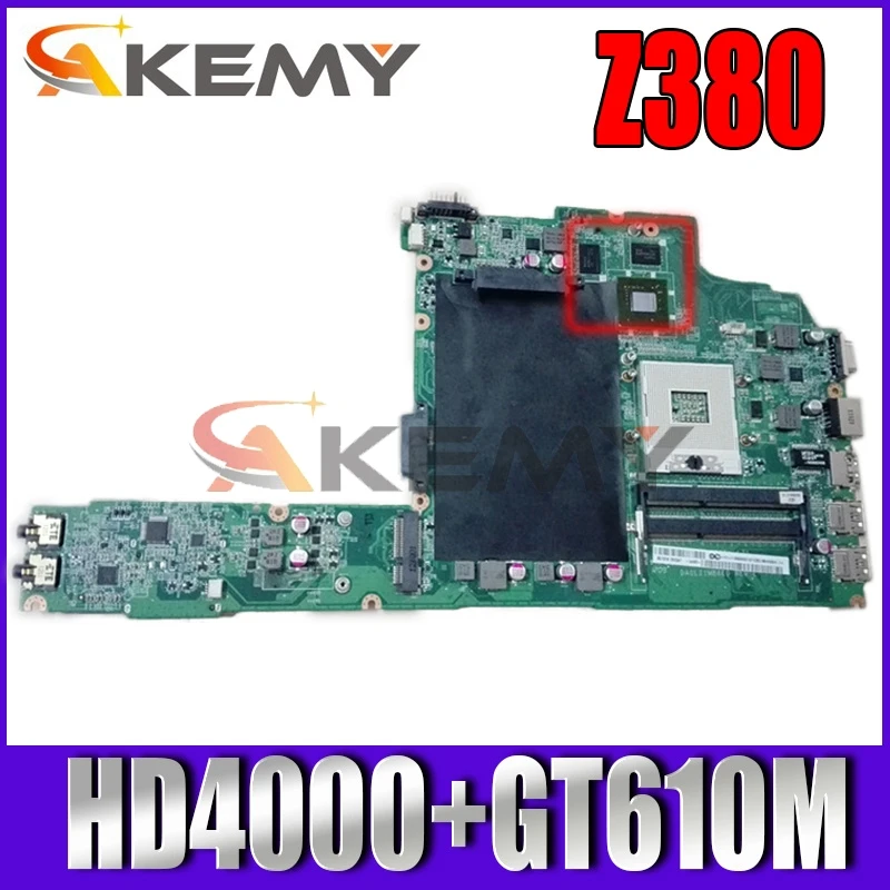 Материнская плата Akemy DA0LZ1MB6E0 REV E для ноутбука lenovo ideapad Z380 HD4000 + GT610M DDR3
Материнская плата Akemy DA0LZ1MB6E0 REV E для ноутбука lenovo ideapad Z380 HD4000 + GT610M DDR3