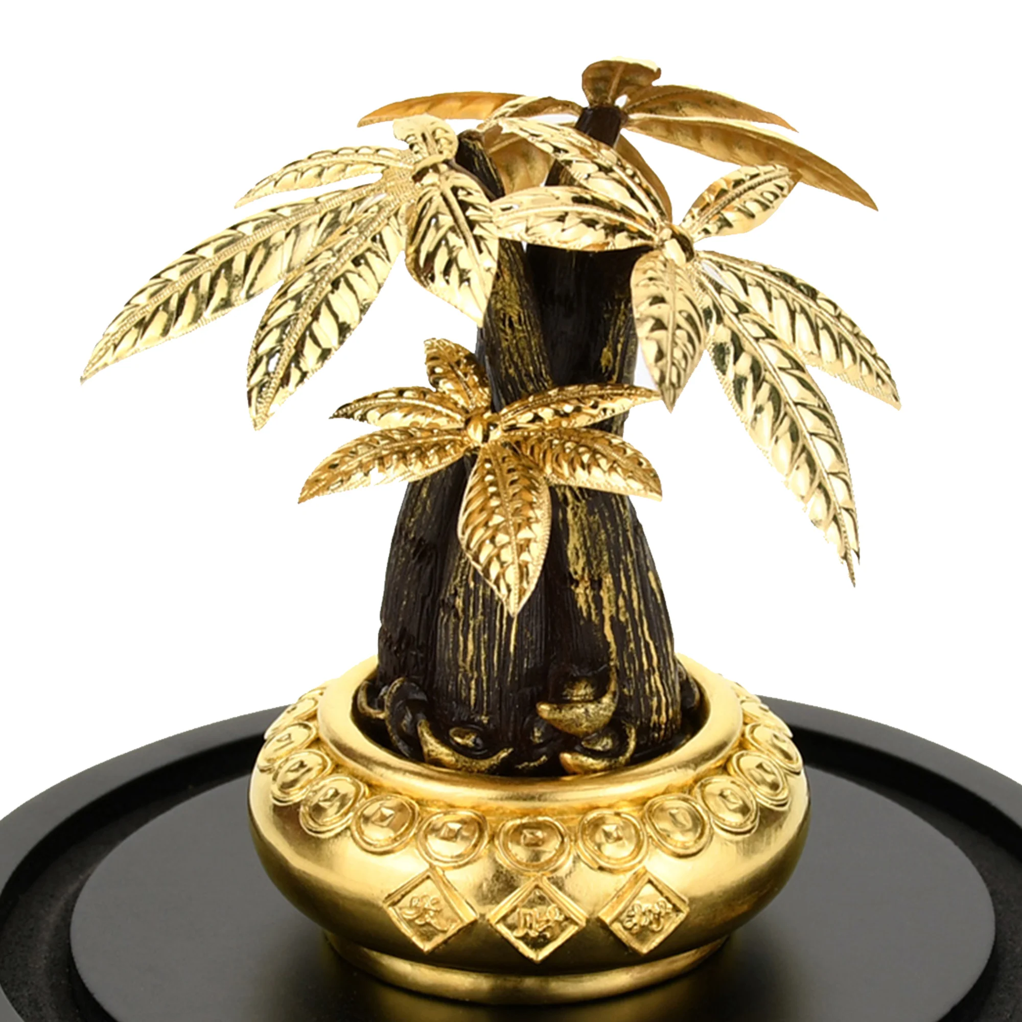 Sugar tree collection wealth ornaments 24K gold foil crafts Feng Shui lucky money decoration bonsai tree home office decoration
Sugar tree collection wealth ornaments 24K gold foil crafts Feng Shui lucky money decoration bonsai tree home office decoration