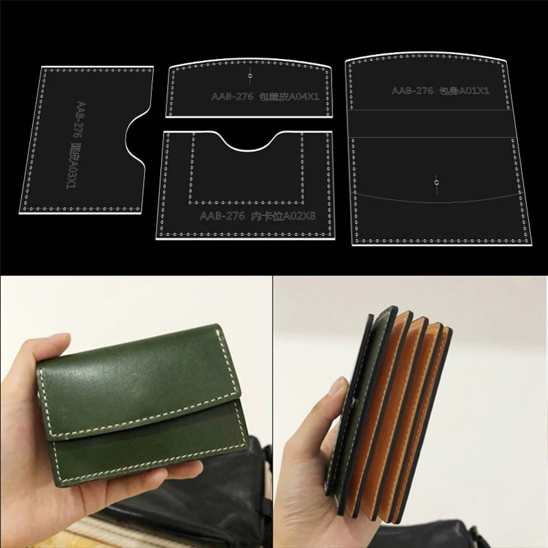 Bank Card Bag Making Stencil, ID Card Storage Bag Kraft Paper Template,Transparent Acylic Pattern, DIY Leather Handmade Supplies
Bank Card Bag Making Stencil, ID Card Storage Bag Kraft Paper Template,Transparent Acylic Pattern, DIY Leather Handmade Supplies