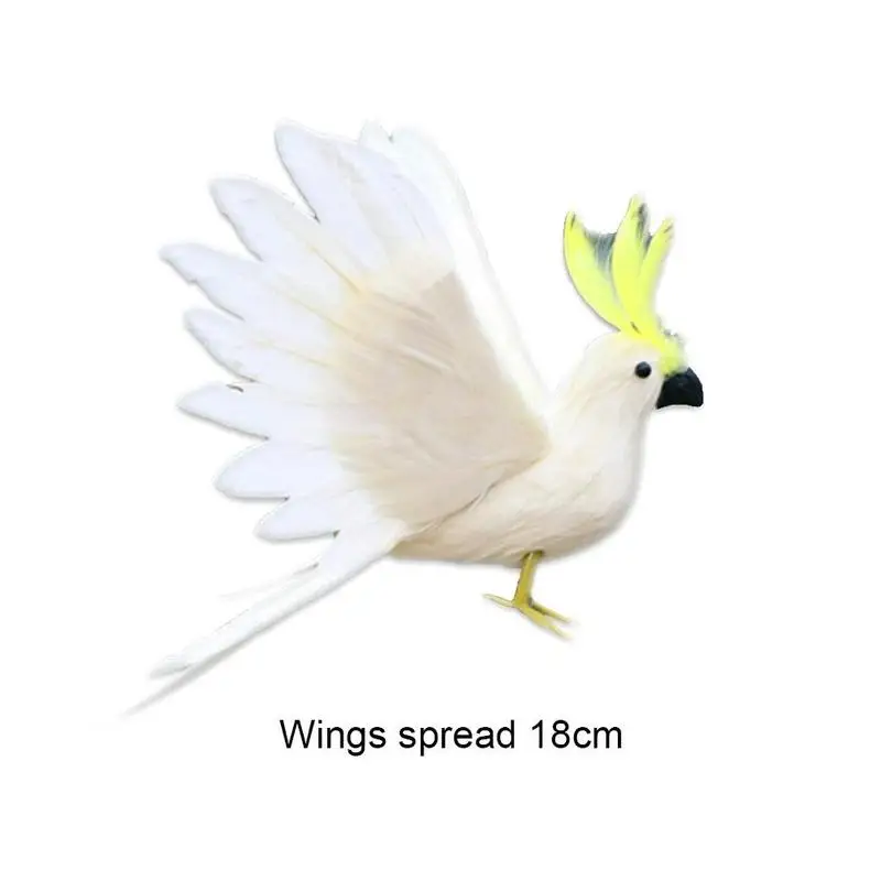1Pc Simulation Parrot Toy Animal Model White Parrot Desktop Toy Children's Realistic Plush Toy Decoration Gift B0O2
1Pc Simulation Parrot Toy Animal Model White Parrot Desktop Toy Children's Realistic Plush Toy Decoration Gift B0O2