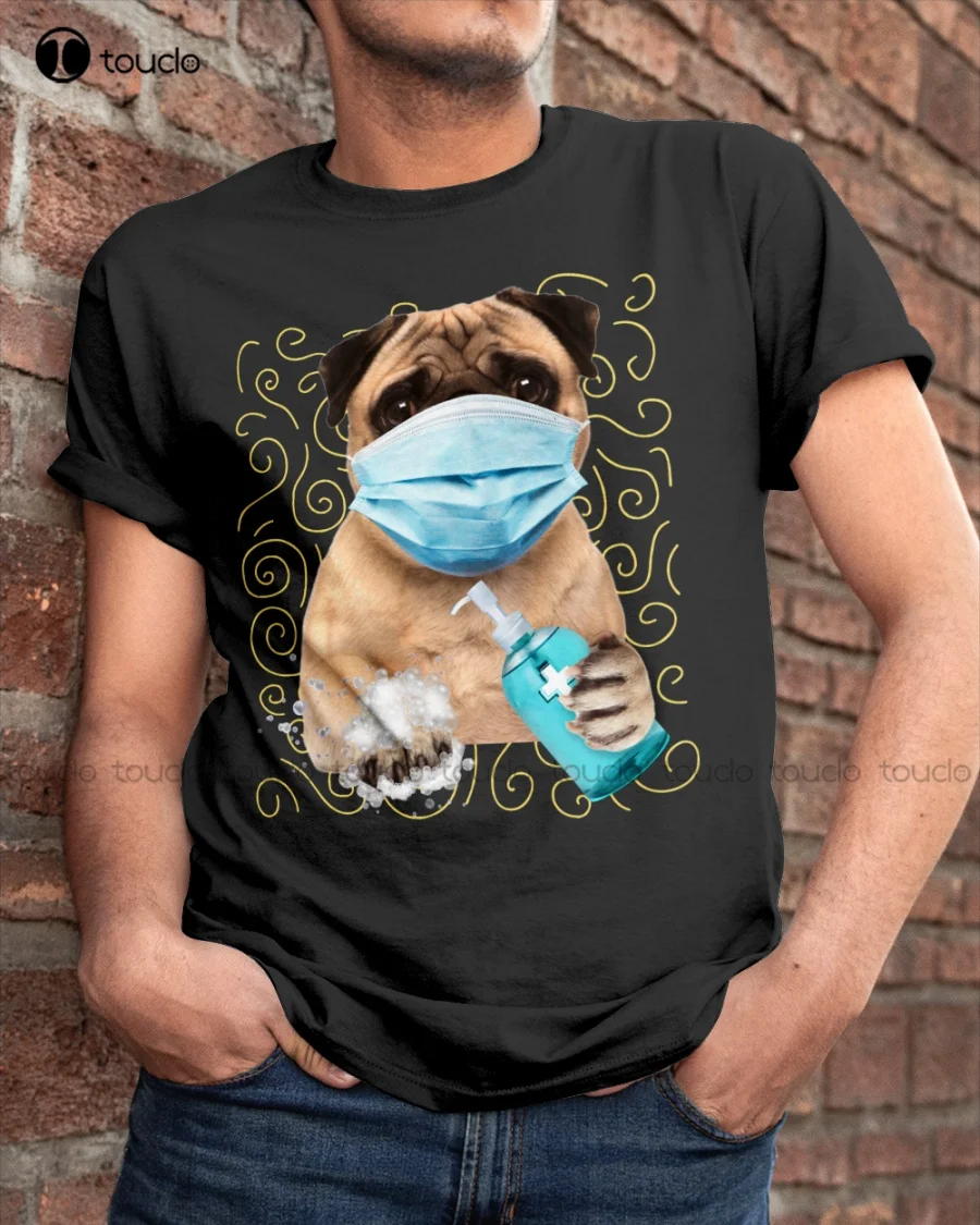Pug Washing Hands Funny Dog Lover Men T Shirt Cotton S-5XL Black beach shirts for men
Pug Washing Hands Funny Dog Lover Men T Shirt Cotton S-5XL Black beach shirts for men