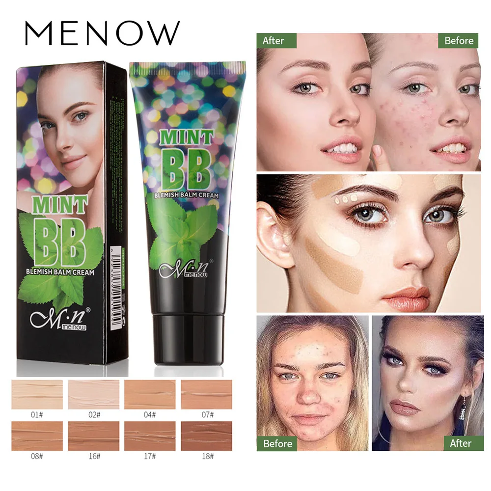 MENOW Base Face Liquid Foundation Cream Full Coverage Concealer Oil-control Easy to Wear Soft Face Waterproof Long Lasting
MENOW Base Face Liquid Foundation Cream Full Coverage Concealer Oil-control Easy to Wear Soft Face Waterproof Long Lasting