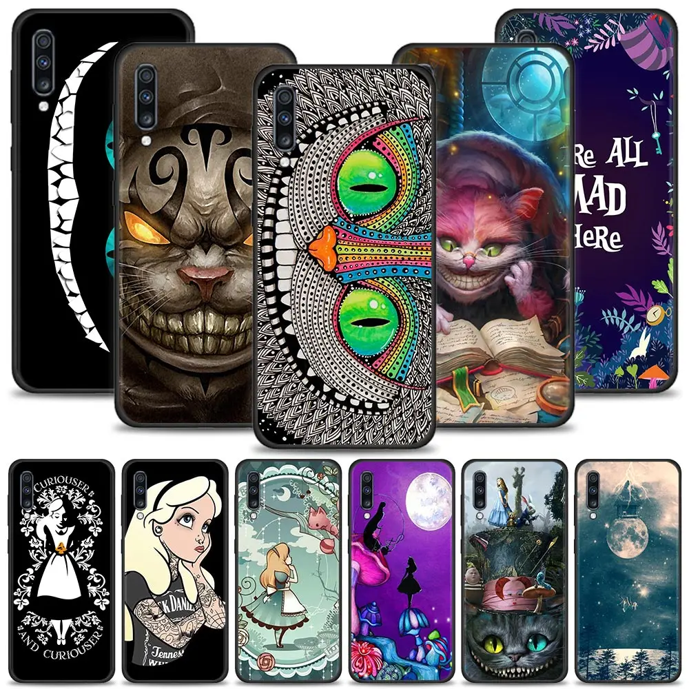 alice in wonderland Cheshire Cat Fundas For Samsung Galaxy A70 A50 A40 A30 A20E A20S A20 A10 A10E A10S Soft Silicone Bag Cover
alice in wonderland Cheshire Cat Fundas For Samsung Galaxy A70 A50 A40 A30 A20E A20S A20 A10 A10E A10S Soft Silicone Bag Cover