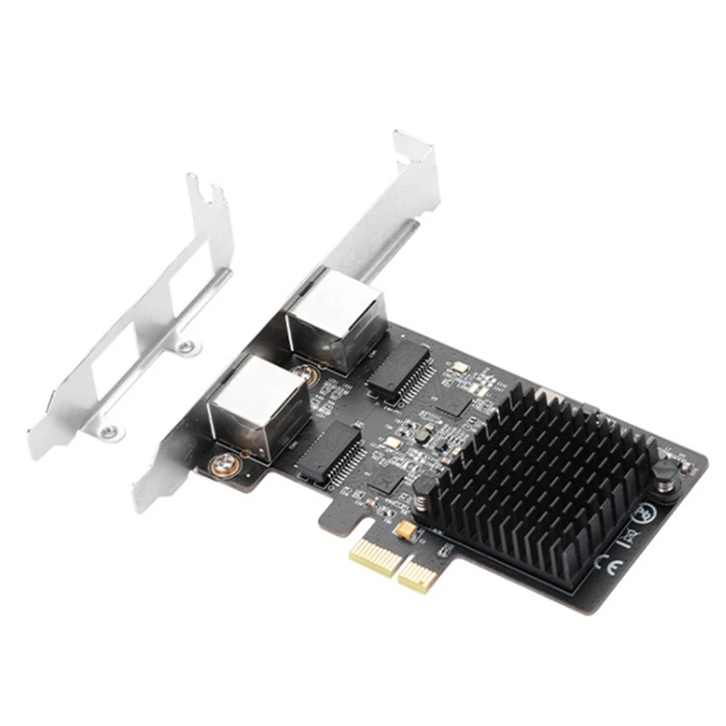 2 Port PCIe to Gigabit Network Card 2.5G 2500M RJ45 Interface IO-PCE8125B-2GLAN Networking Pci-E Ethernet Server
2 Port PCIe to Gigabit Network Card 2.5G 2500M RJ45 Interface IO-PCE8125B-2GLAN Networking Pci-E Ethernet Server