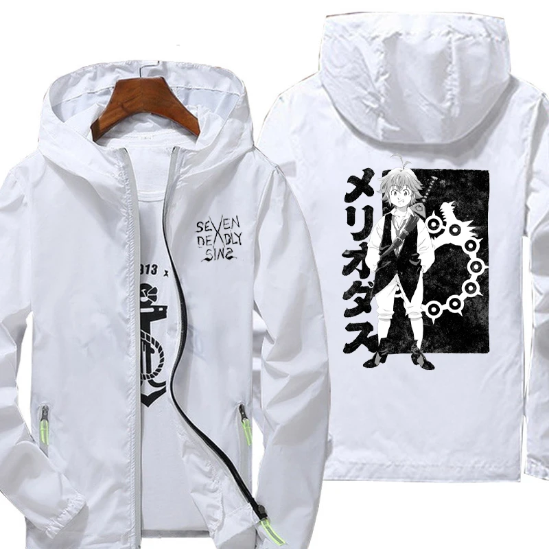 Coat Anime The Seven Deadly Sins Sport Windbreaker Jacket Casual Fashion Graphic Zipper Color Outwear Streetwear Plus Size 7XL
Coat Anime The Seven Deadly Sins Sport Windbreaker Jacket Casual Fashion Graphic Zipper Color Outwear Streetwear Plus Size 7XL