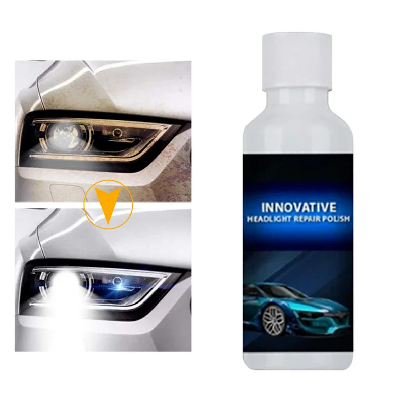 20ml Car Headlight Repair Agent Oxidation Yellowing Scratch Rust and Blur Remove Refurbishment fluid Auto Restoration Kit
20ml Car Headlight Repair Agent Oxidation Yellowing Scratch Rust and Blur Remove Refurbishment fluid Auto Restoration Kit