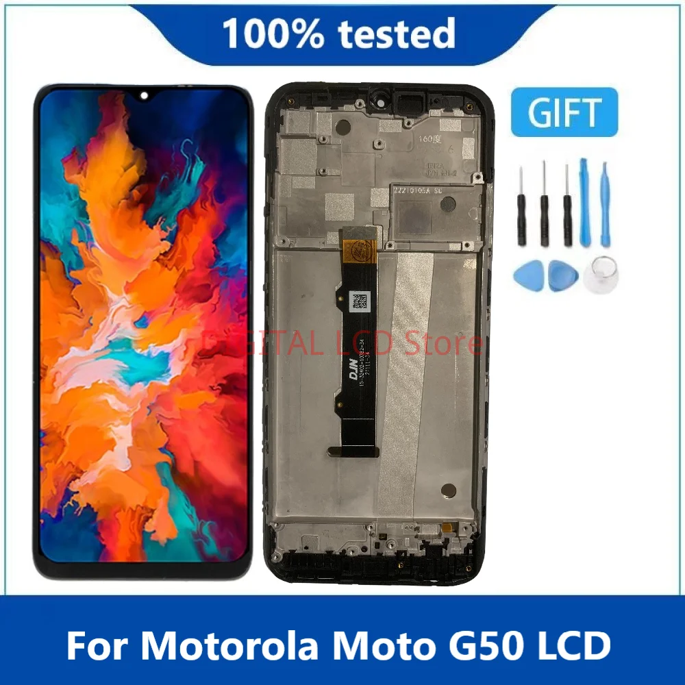 Новый оригинал для 6,5 ''Motorola Moto G50 ЖК-дисплей с сенсорным экраном в сборе для Motorola G50 ЖК XT2137-1,XT2137-2 дисплей
Новый оригинал для 6,5 ''Motorola Moto G50 ЖК-дисплей с сенсорным экраном в сборе для Motorola G50 ЖК XT2137-1,XT2137-2 дисплей
