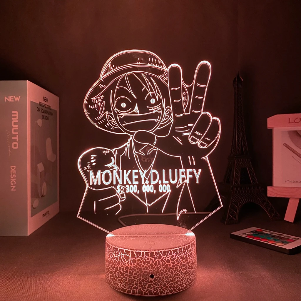 Led Panel Lights Anime One PieceLuffy Figure Table Lamps USB Color Changing luminaria Child Sleeping LED Night light One Piece
Led Panel Lights Anime One PieceLuffy Figure Table Lamps USB Color Changing luminaria Child Sleeping LED Night light One Piece