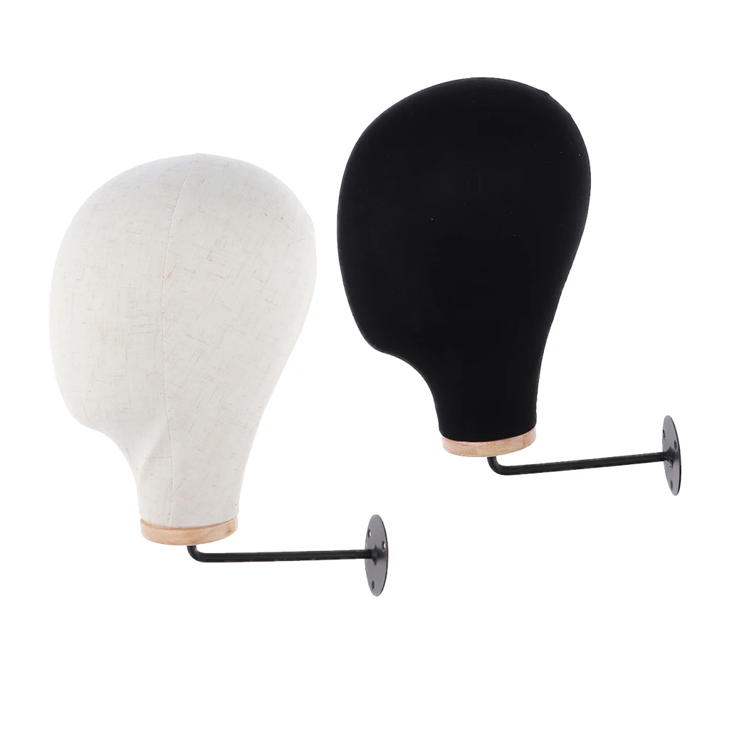 2x Wall Mounted Mannequin Head Wig Making Display Model Manikin Head for Hats Wig Showing Holder Stand, Beige/Black
2x Wall Mounted Mannequin Head Wig Making Display Model Manikin Head for Hats Wig Showing Holder Stand, Beige/Black