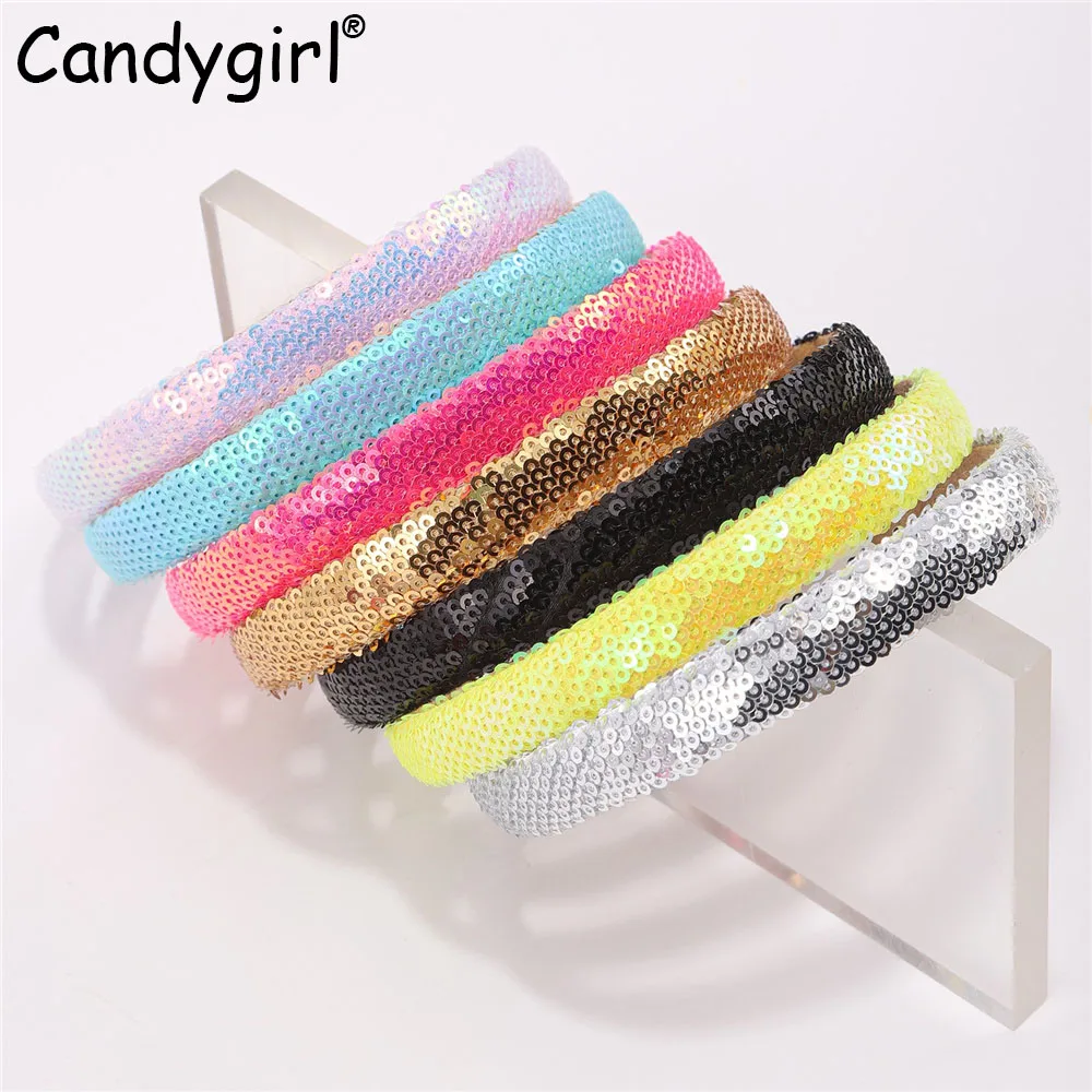 Candygirl Bling Sequins Headband For Women Girls Solid Colors Hairband Sweet Princess Hair Hoops Femal Gifts Hair Accessories
Candygirl Bling Sequins Headband For Women Girls Solid Colors Hairband Sweet Princess Hair Hoops Femal Gifts Hair Accessories
