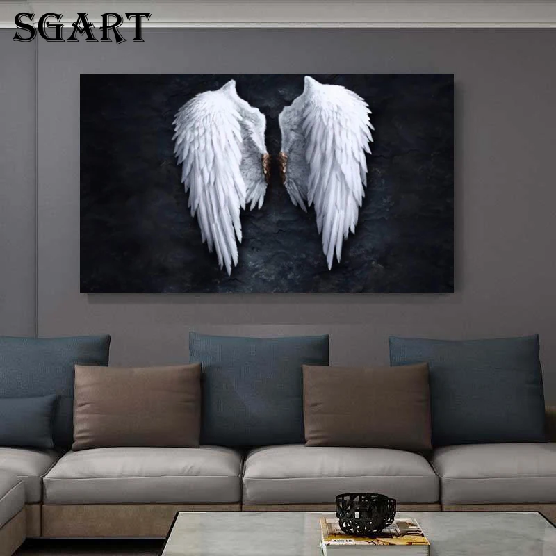 Abstract Black And White Angel Wings Canvas Paintings On The Wall Art Posters And Prints Wings Art Pictures For Home Decoration
Abstract Black And White Angel Wings Canvas Paintings On The Wall Art Posters And Prints Wings Art Pictures For Home Decoration