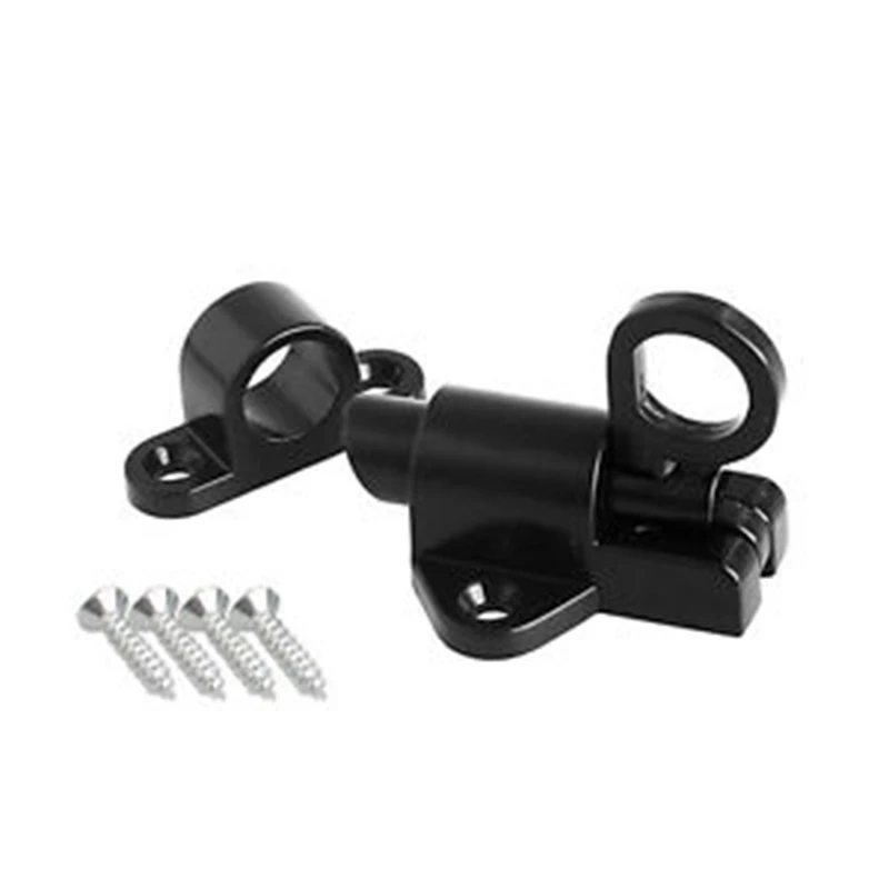 Aluminum Alloy Gate Security Pull Ring Spring Bounce Door Bolt Latch Lock Automatic Spring Latch Home Anti-theft
Aluminum Alloy Gate Security Pull Ring Spring Bounce Door Bolt Latch Lock Automatic Spring Latch Home Anti-theft