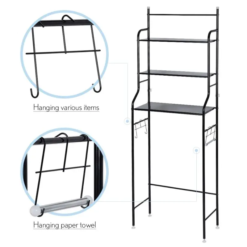 Stainless Steel Rack Bathroom Toilet Cabinet Kitchen Washing Rack Space-saving Shelf Storage Organizer Holder Metal Shelf
Stainless Steel Rack Bathroom Toilet Cabinet Kitchen Washing Rack Space-saving Shelf Storage Organizer Holder Metal Shelf