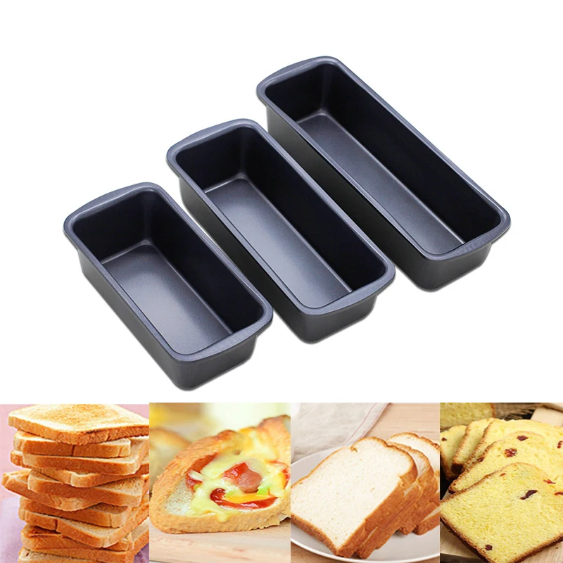 Rectangular Toast Box Cheese Loaf Pan Homemade Baking Roast Brownie Tools Carbon Steel Non-Stick Bakeware Cake Bread Mold
Rectangular Toast Box Cheese Loaf Pan Homemade Baking Roast Brownie Tools Carbon Steel Non-Stick Bakeware Cake Bread Mold