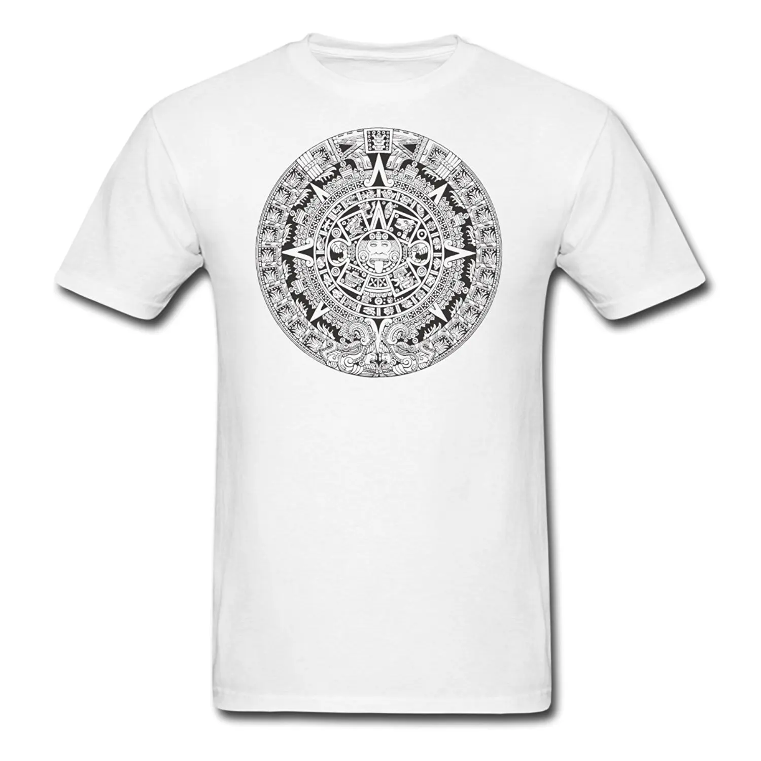 Aztec Calendar Men's T-Shirt Print Cotton High Quality Men Short Sleeve t shirt Original 2017 New Men T-Shirt O Neck
Aztec Calendar Men's T-Shirt Print Cotton High Quality Men Short Sleeve t shirt Original 2017 New Men T-Shirt O Neck