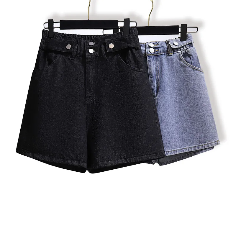 High Waist Slim Wide-leg Pants Korean Loose Joker Denim Shorts 2021 Summer New Casual Plus Size Women's Wear Short Jeans 
High Waist Slim Wide-leg Pants Korean Loose Joker Denim Shorts 2021 Summer New Casual Plus Size Women's Wear Short Jeans