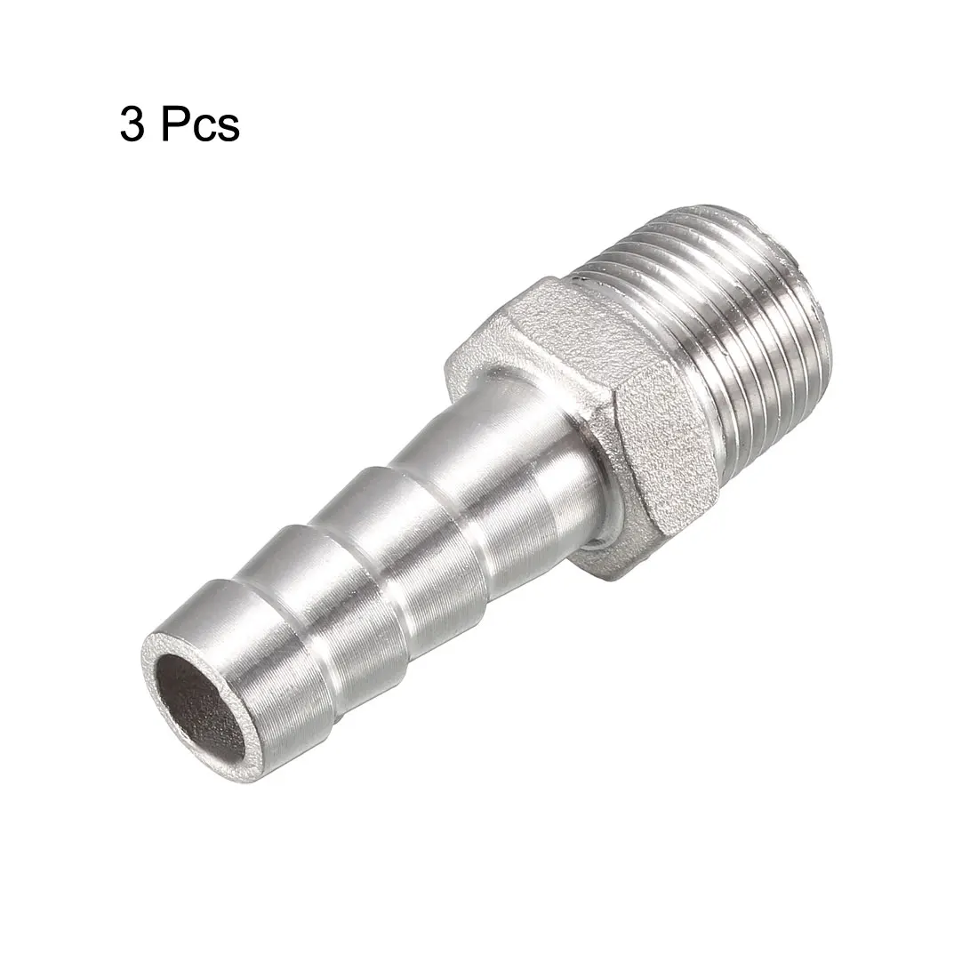 uxcell 3pcs Stainless Steel Barb Hose Fitting Connector 12mm Barbed X G3/8 Male Pipe connect lines for air water fuel oil
uxcell 3pcs Stainless Steel Barb Hose Fitting Connector 12mm Barbed X G3/8 Male Pipe connect lines for air water fuel oil