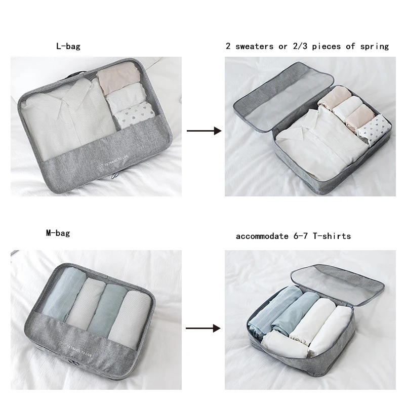 7PCS/ SET Portable Waterproof Travel Storage Bag Underwear Finishing Luggage Wardrobe Container Organizer Shoes Accessories
7PCS/ SET Portable Waterproof Travel Storage Bag Underwear Finishing Luggage Wardrobe Container Organizer Shoes Accessories