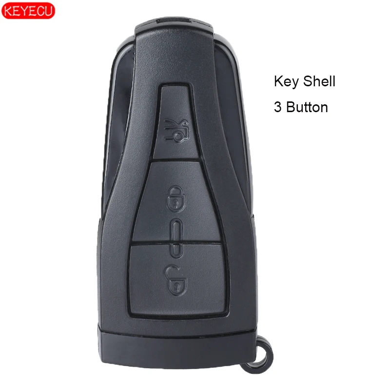 Запасной смарт-чехол KEYECU для автомобильного ключа с дистанционным управлением, чехол для корпуса с 3 кнопками для MG6 
Запасной смарт-чехол KEYECU для автомобильного ключа с дистанционным управлением, чехол для корпуса с 3 кнопками для MG6
