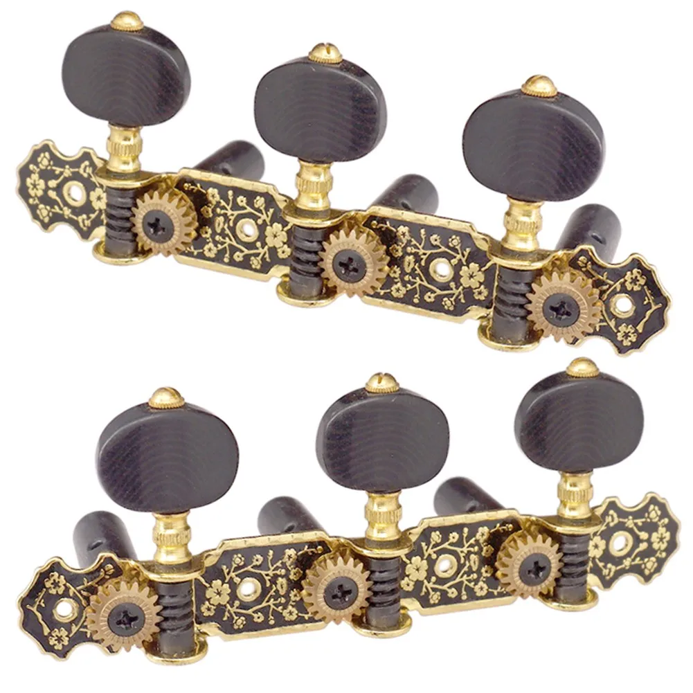 1 Set Classical Guitar Tuning Pegs Keys Tuners Machine Heads 3R 3L With Screws DIY Tuning Peg Machine Head
1 Set Classical Guitar Tuning Pegs Keys Tuners Machine Heads 3R 3L With Screws DIY Tuning Peg Machine Head