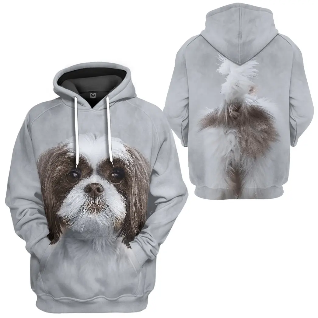 3D Printed Animal Hoodies Dogs Shih Tzu For Women Unisex Harajuku Fashion Hooded Sweatshirt Casual Jacket Pullover
3D Printed Animal Hoodies Dogs Shih Tzu For Women Unisex Harajuku Fashion Hooded Sweatshirt Casual Jacket Pullover