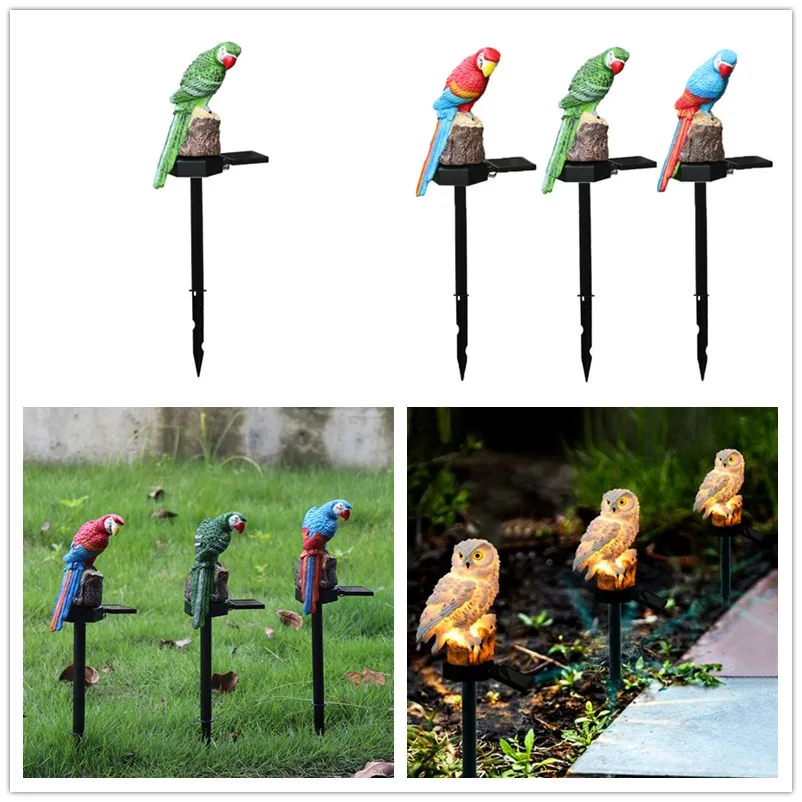Garden Solar Lights Fairy Garden Owl Parrot Ornament Animal Bird Yard Garden Decoration Garlands of Solar Outdoor Led Lights
Garden Solar Lights Fairy Garden Owl Parrot Ornament Animal Bird Yard Garden Decoration Garlands of Solar Outdoor Led Lights