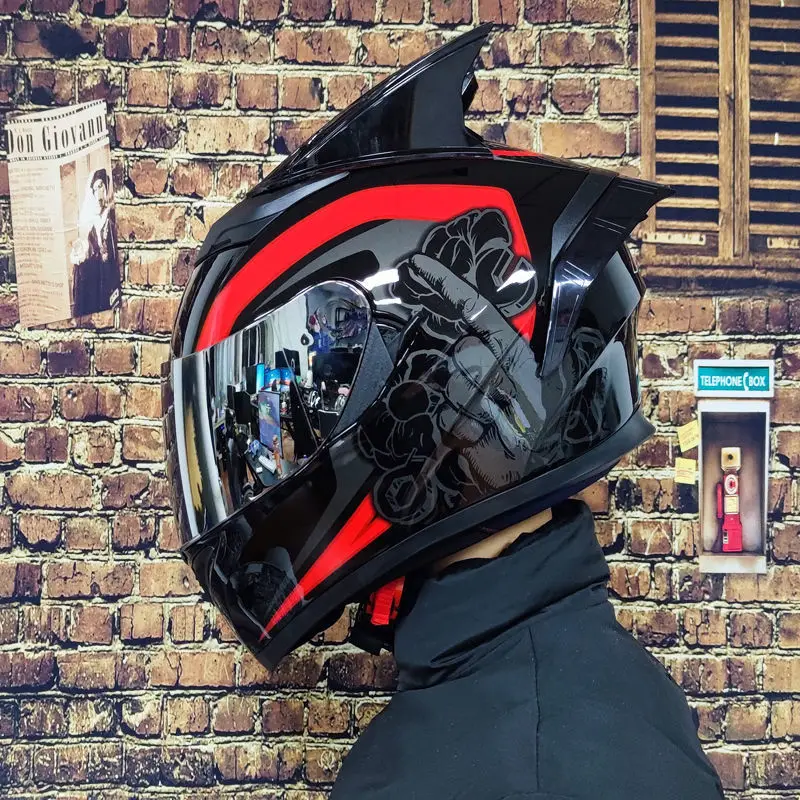 Washable Lining with Dual Lens Men Motorcycle Helmet Women Full Face Warm Winter Motor Bike Moto Scooter Motorbike Helmets DOT
Washable Lining with Dual Lens Men Motorcycle Helmet Women Full Face Warm Winter Motor Bike Moto Scooter Motorbike Helmets DOT