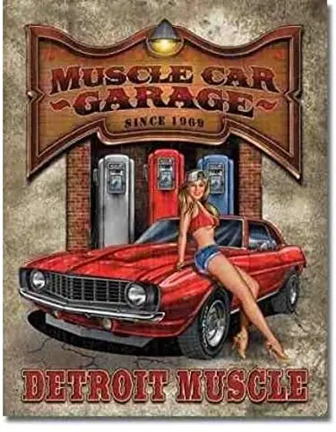 Muscle Car Metal Tin Sign Sexy Girl Metal Tin Sign Vintage Aluminum Sign for Home Coffee 12x8 Inch
Muscle Car Metal Tin Sign Sexy Girl Metal Tin Sign Vintage Aluminum Sign for Home Coffee 12x8 Inch
