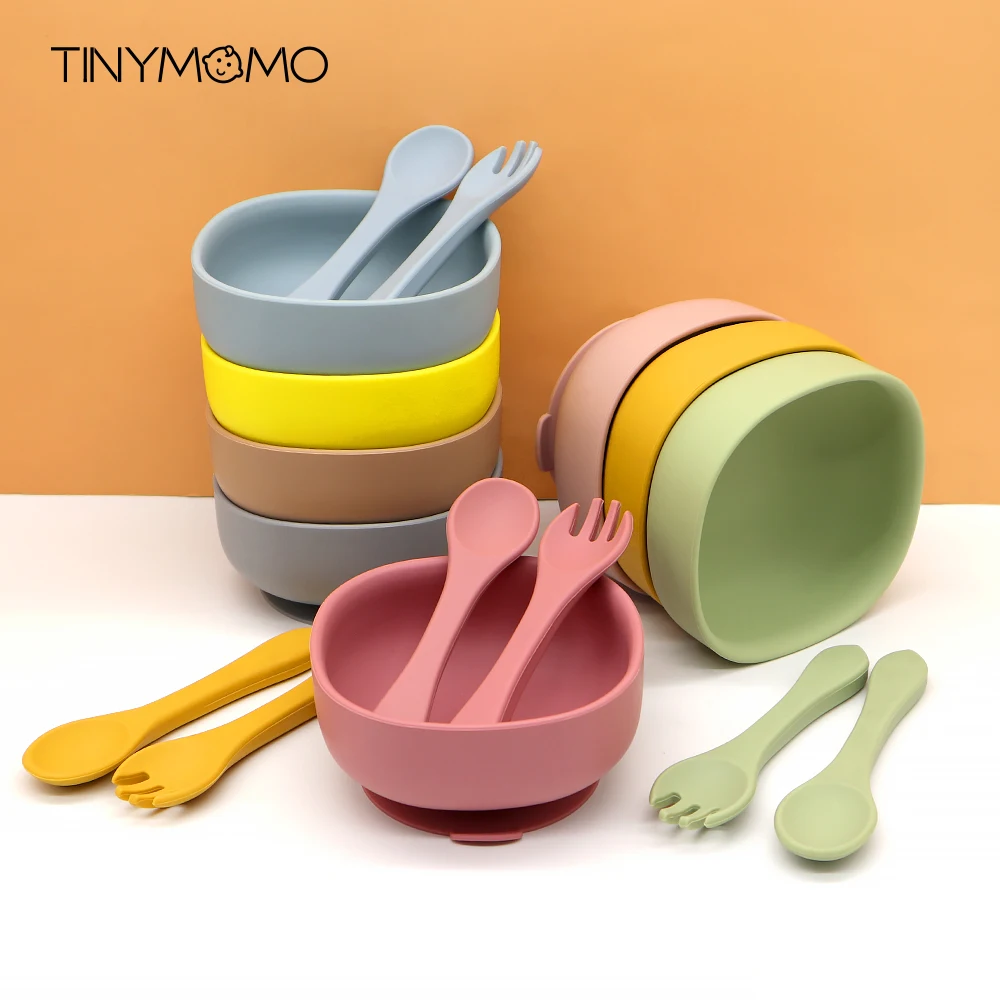 Hot Selling Baby Silicone Feeding Bowl Non-slip Suction Square Bowls Food Grade Silicone Babies Plate Tableware with Soop Fork
Hot Selling Baby Silicone Feeding Bowl Non-slip Suction Square Bowls Food Grade Silicone Babies Plate Tableware with Soop Fork