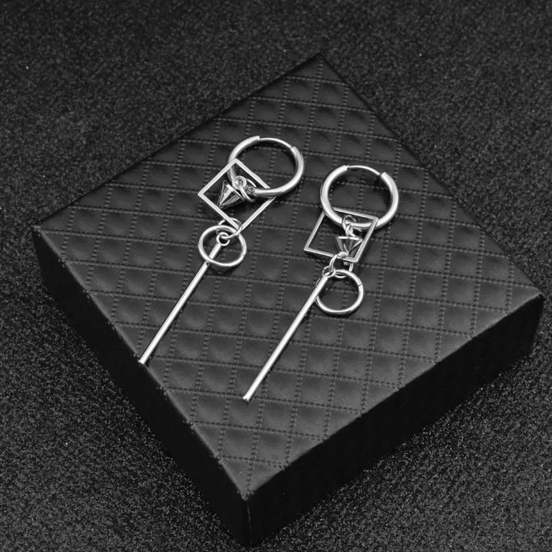 1 Pcs Multiple Styles Punk Pop Hip Hop Stainless Steel Earrings Geometric Long Tassel Stud Earrings For Women Men Trendy Jewelry
1 Pcs Multiple Styles Punk Pop Hip Hop Stainless Steel Earrings Geometric Long Tassel Stud Earrings For Women Men Trendy Jewelry
