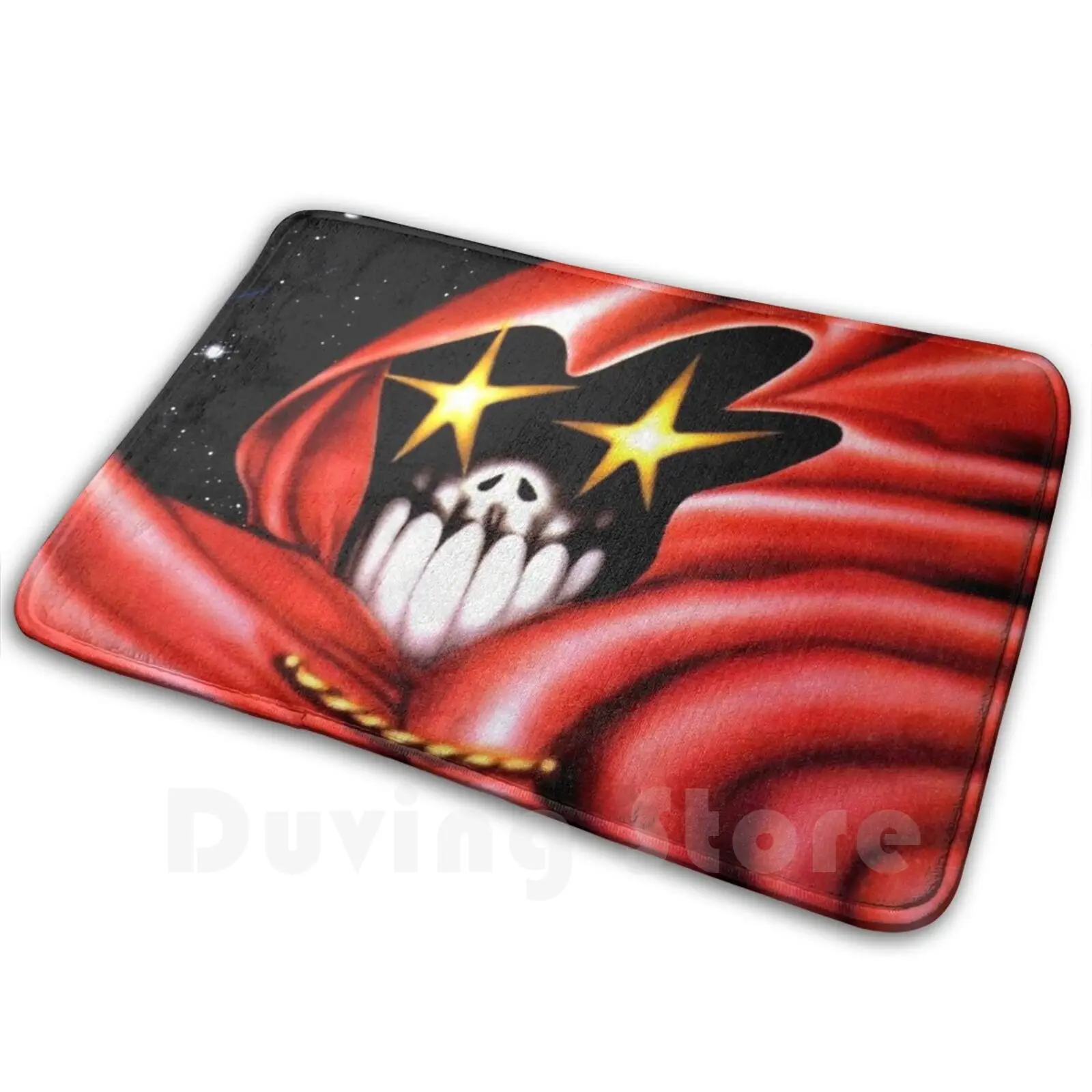 

Dark Star Nwobhm Carpet Mat Rug Cushion Soft Non-Slip Dark Star Tygers Of Pan Tang Music Album Cover Fantasy Space Star Red