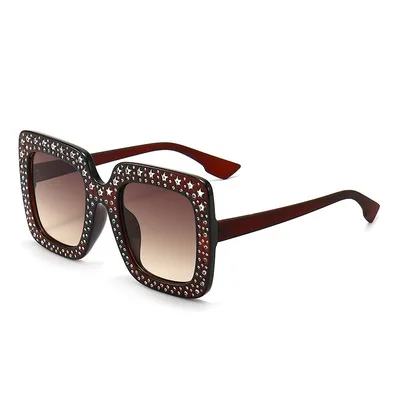 Big-framed Sunglasses For Men And Women Diamond Inlay Sunglasses Personality Street Photography Driving Multicolor Glasses
Big-framed Sunglasses For Men And Women Diamond Inlay Sunglasses Personality Street Photography Driving Multicolor Glasses