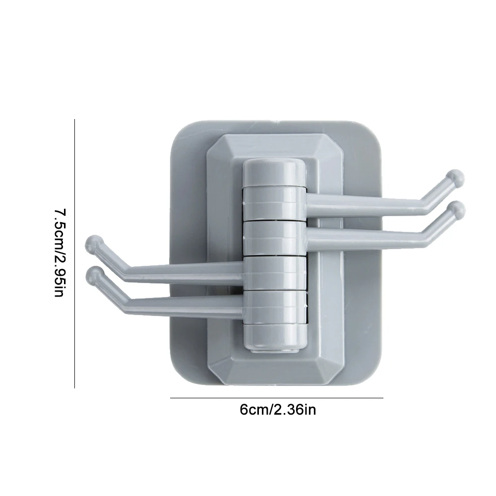 Rotating Adhesive Hook Self-Adhesive Storage Hook For Towel Key Hat Hook Self Adhesive Home Storage Holder Save Space
Rotating Adhesive Hook Self-Adhesive Storage Hook For Towel Key Hat Hook Self Adhesive Home Storage Holder Save Space