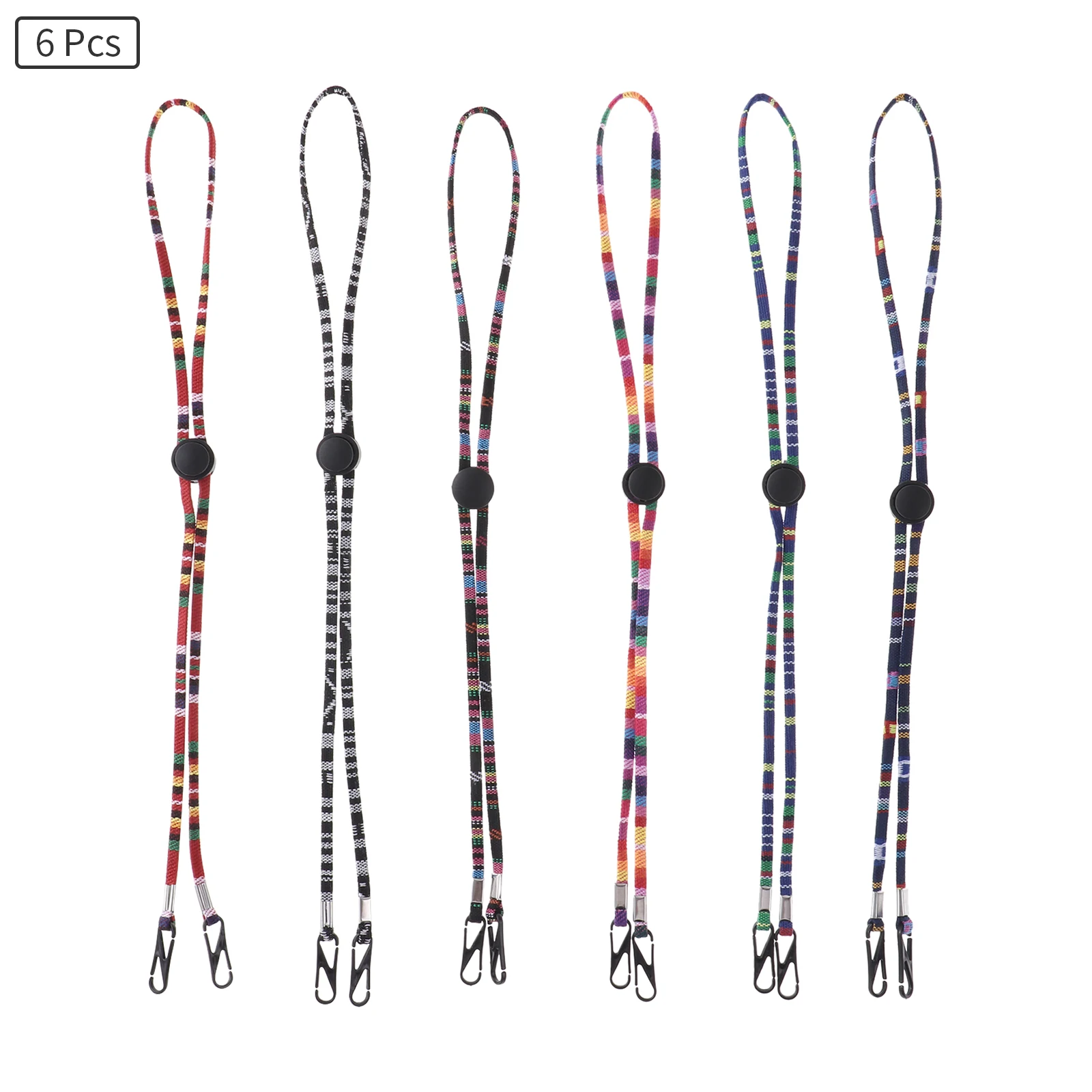 National Colored Mask Strap Adjustable Buckle Glasses Chains Women Face Mask Anti-lost Cap Ropes Lanyard Anti Slip Neck Chain
National Colored Mask Strap Adjustable Buckle Glasses Chains Women Face Mask Anti-lost Cap Ropes Lanyard Anti Slip Neck Chain